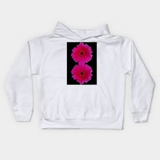 Hot Pink Gerbera Kids Hoodie